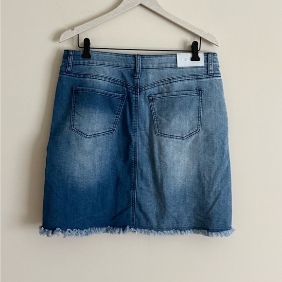 Hydraulic Soho High Rise Denim Skirt Vintage Southwestern Y2K size 10 - Picture 5 of 15